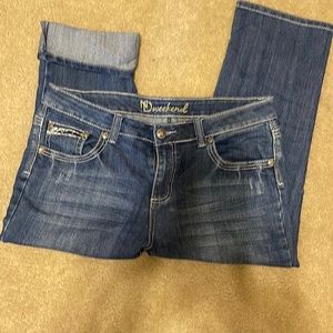 ND weekend jean capris